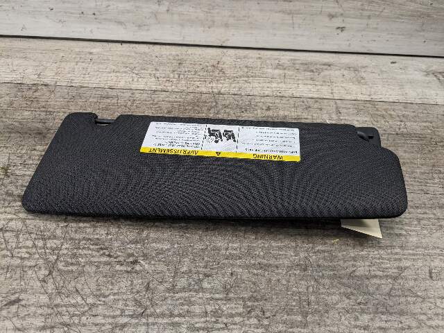 17-20 OEM BMW G30 F90 M5 Interior Left Driver Sun Visor Alcantara Black