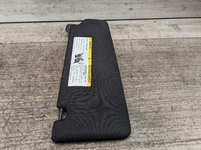 17-20 OEM BMW G30 F90 M5 Interior Left Driver Sun Visor Alcantara Black