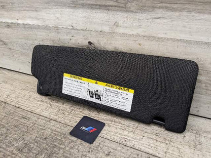 17-20 OEM BMW G30 F90 M5 Interior Left Driver Sun Visor Alcantara Black