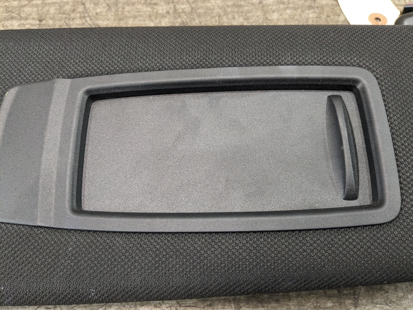 17-20 OEM BMW G30 F90 M5 Interior RIght Passenger Sun Visor Alcantara Black