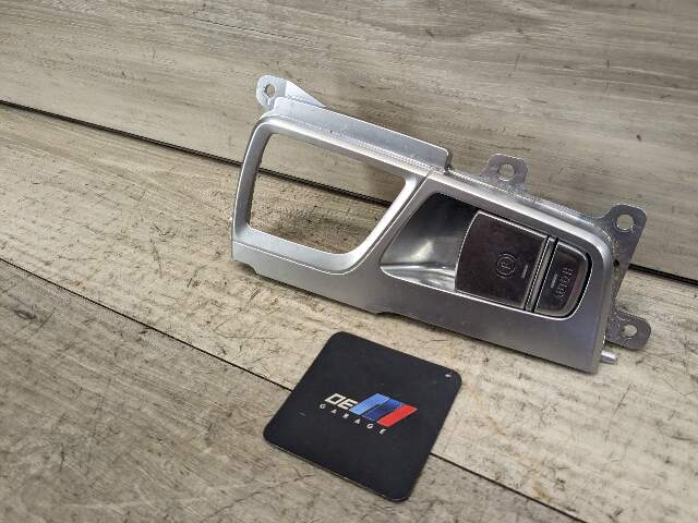 16-19 OEM BMW G11 G12 740 750 M760 Parking Brake Auto Hold Switch Trim Cover*