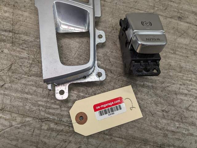 16-19 OEM BMW G11 G12 740 750 M760 Parking Brake Auto Hold Switch Trim Cover*