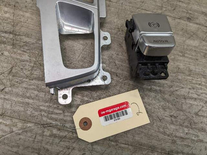 16-19 OEM BMW G11 G12 740 750 M760 Parking Brake Auto Hold Switch Trim Cover*