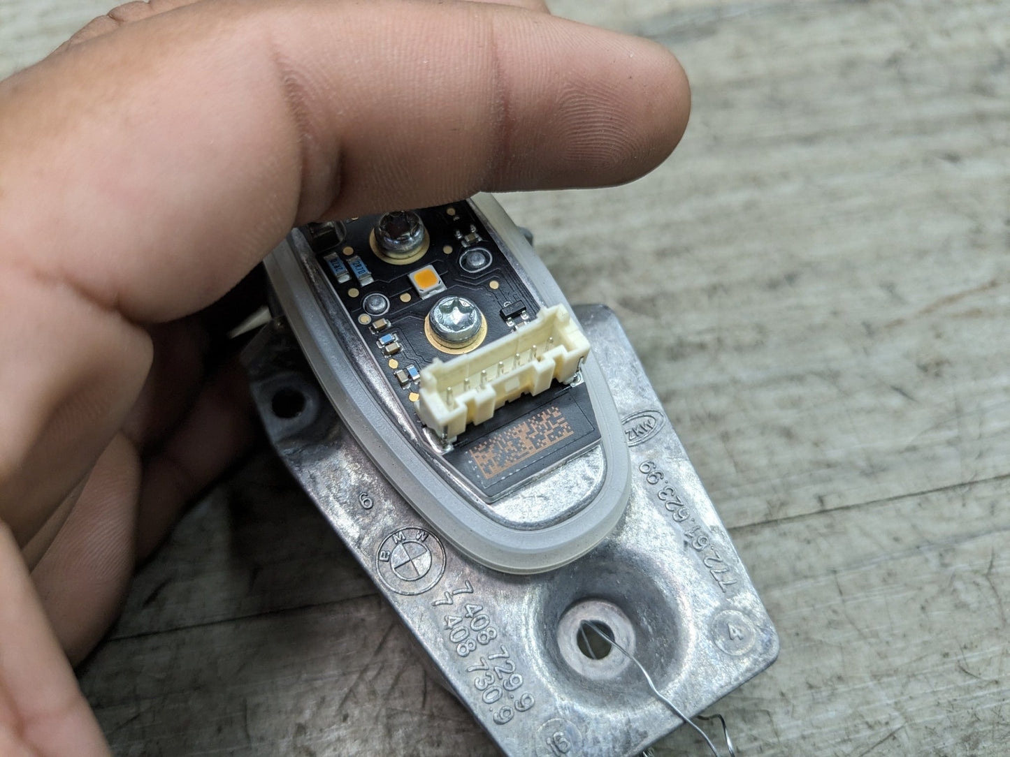 16-19 OEM BMW G11 G12 740 750 LED Turn Signal Bulb Control Module Computer