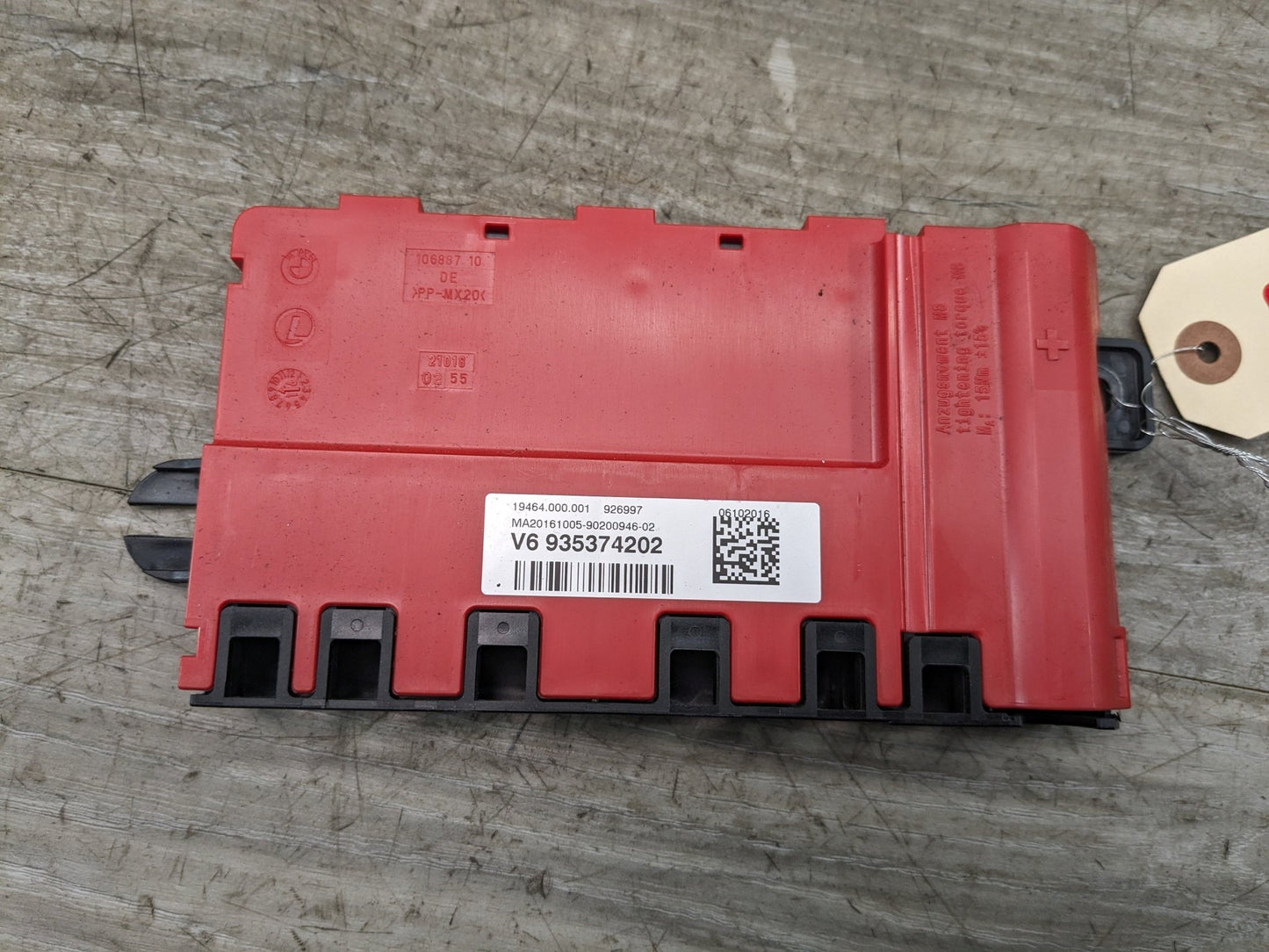 16-19 OEM BMW G11 G12 G14 G15 G16 B+ Junction Terminal Power Relay Fuse Box