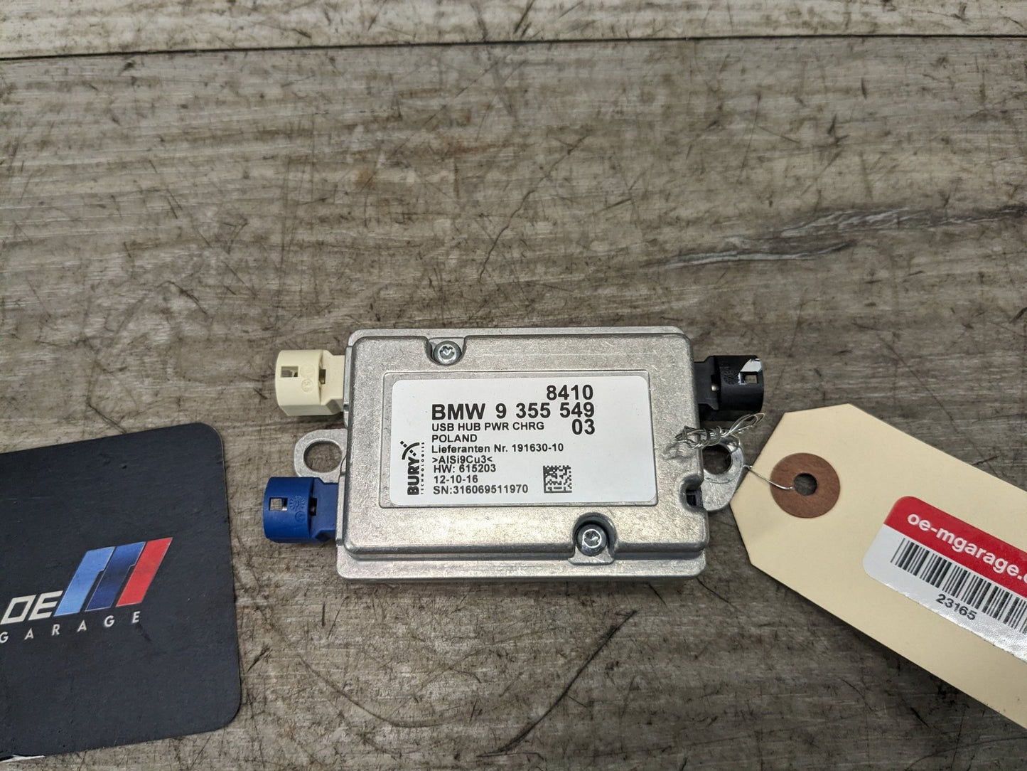 OEM BMW F22 F30 F32 F33 F82 G30 G11 G12 M5 M4 Multimedia USB Hub Control Module