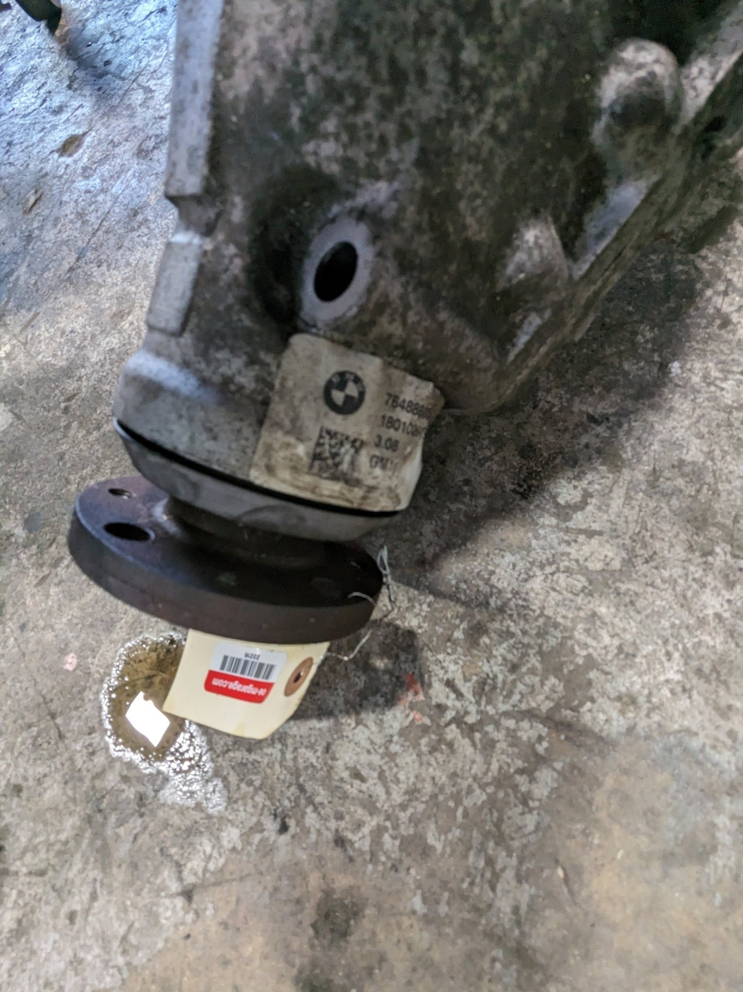 18-19 OEM BMW G12 740 LCI AWD xDrive Front Differential Axle Carrier AT 3.08