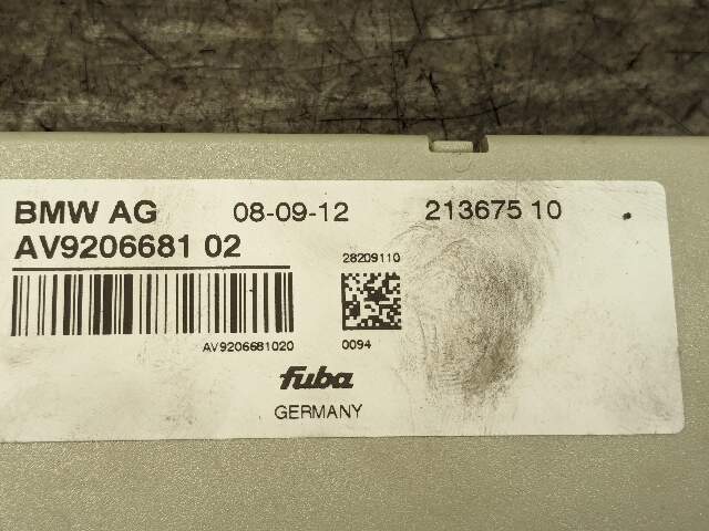 09-15 OEM BMW F12 M6 640 650 Series Radio Amp Antenna Aerial Amplifier Diversity