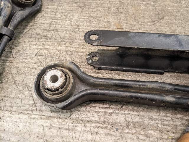 OEM BMW E88 E90 E93 Rear LEFT Lower Upper Suspension Control Arm Wishbone SET