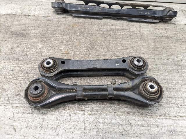 OEM BMW E88 E90 E93 Rear LEFT Lower Upper Suspension Control Arm Wishbone SET