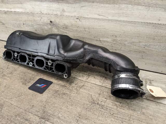 12-18 OEM BMW F06 F10 F12 F13 M5 M6 Left Driver Intake Manifold S63 CYL 1-4