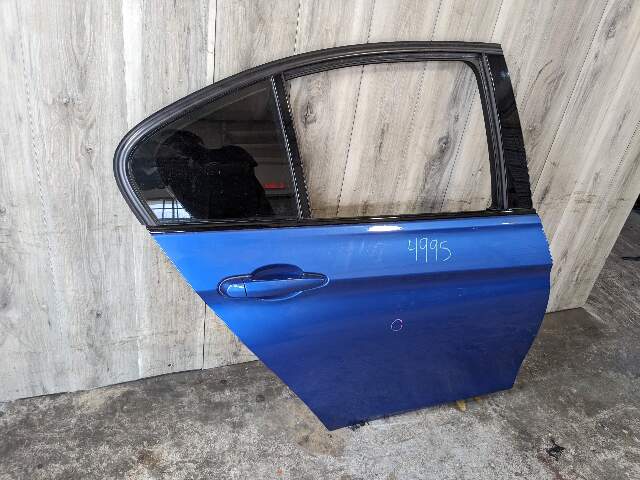 12-18 OEM BMW F30 335 F80 M3 Sedan Rear Right Door Shell Panel Black