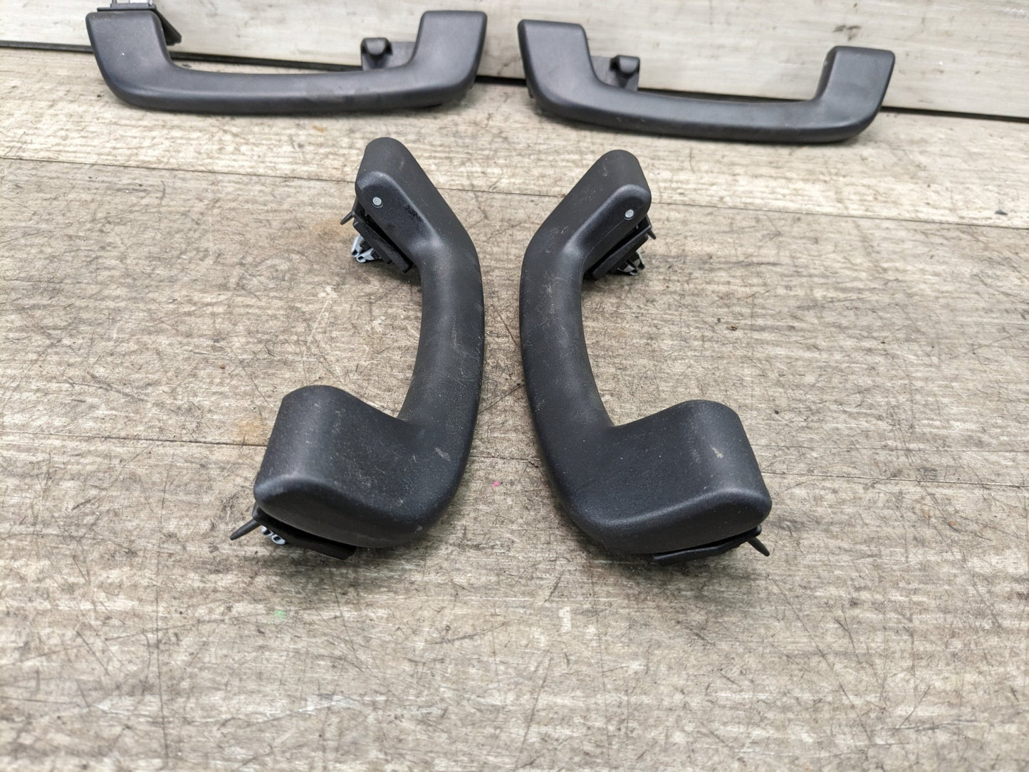 12-22 OEM BMW F30 F10 F80 G12 F90 M5 Interior Roof Top Grab Handle SET Black