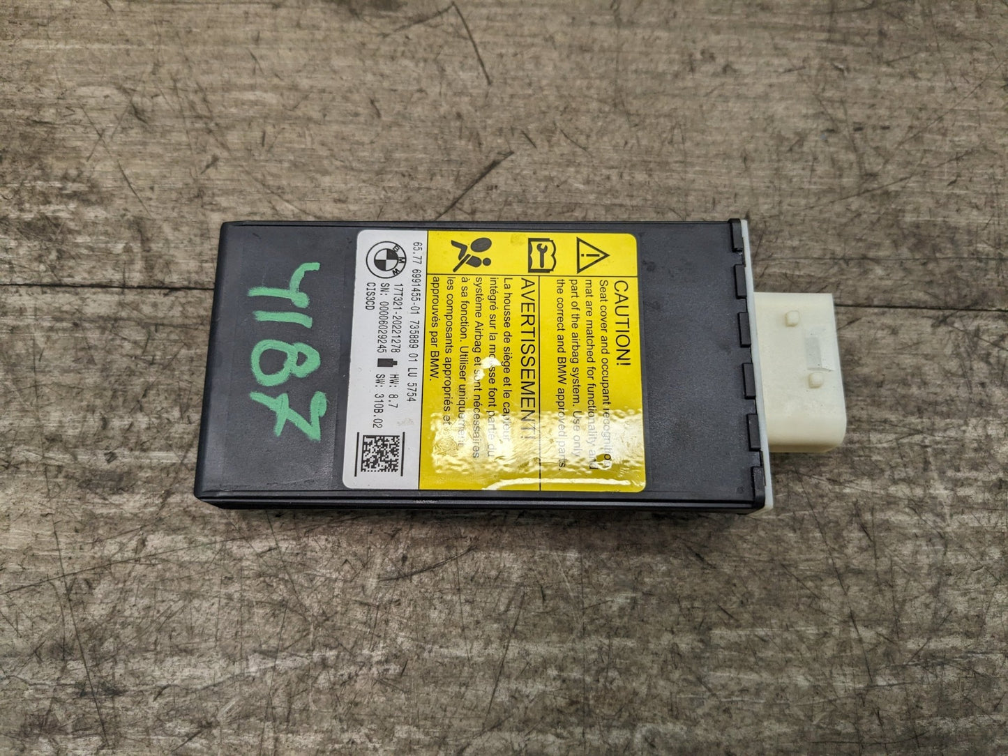 OEM BMW G11 G12 G30 F90 530 750 M5 Front Right Left Seat Occupant Sensor Module