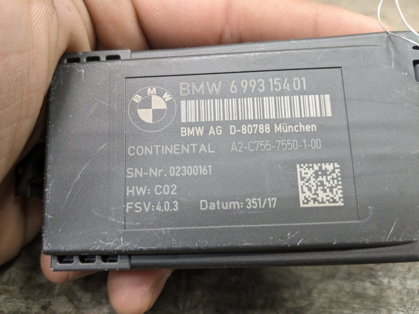 OEM BMW G11 G12 740 750 REAR Left Right Heated Seat Occupant Module Control