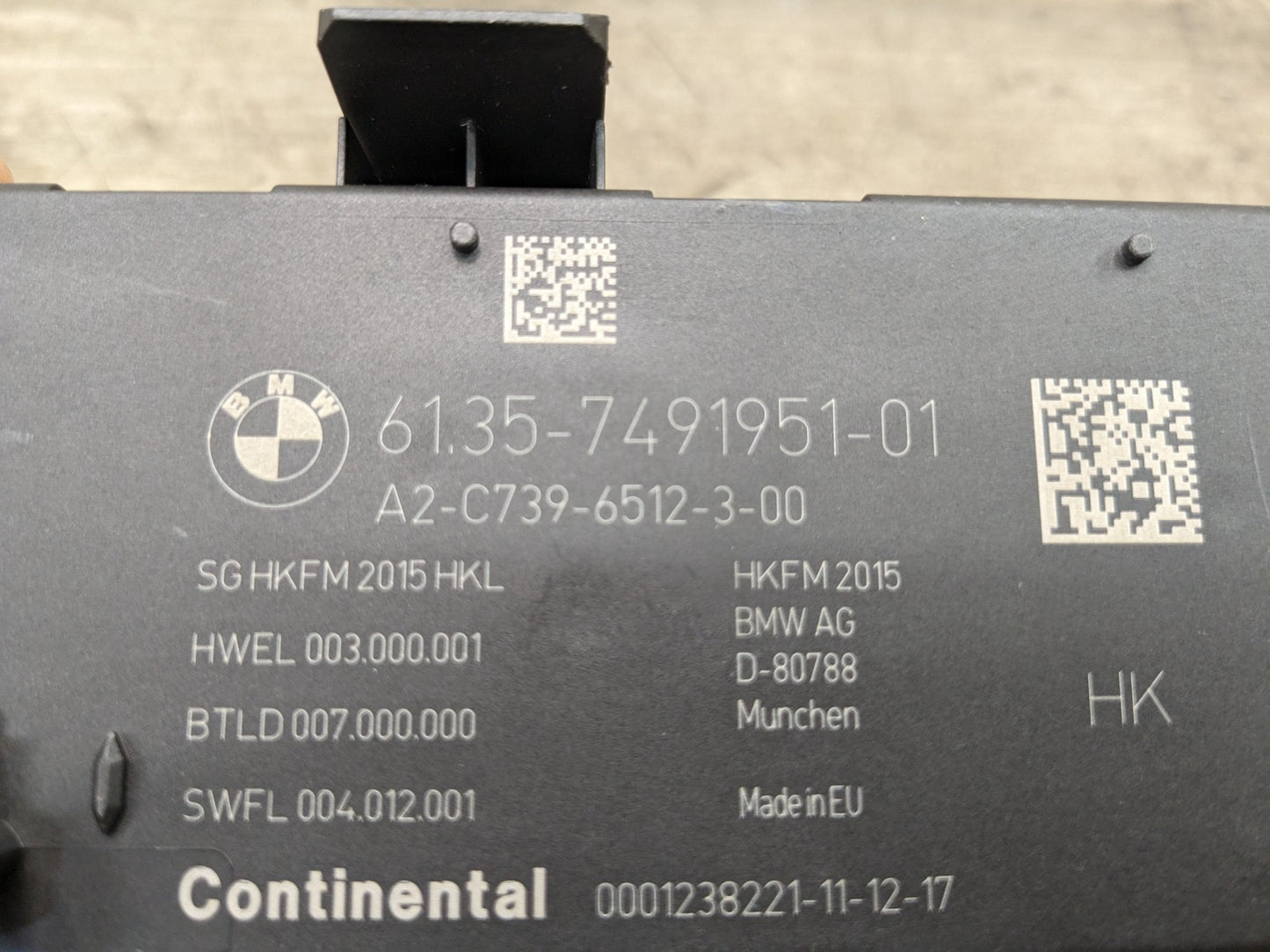 17-24 OEM BMW G12 G20 G80 G82 Trunk Tailgate Decklid Function Control Module