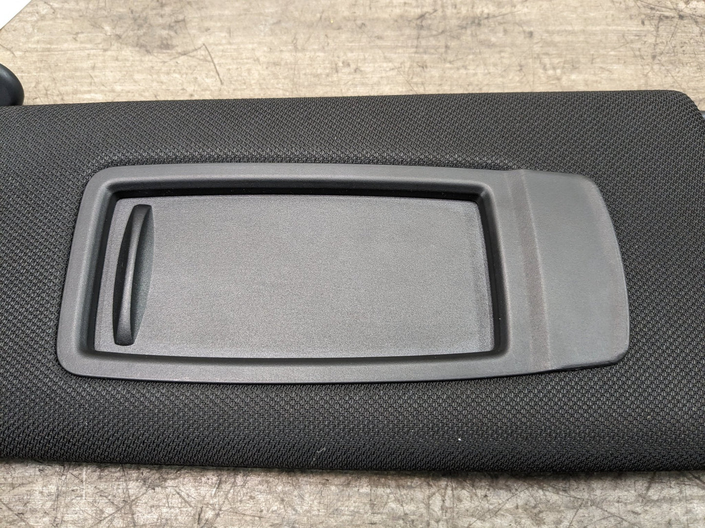 16-19 OEM BMW G12 740 750 Interior Sun Visor Left Driver Anthracite Black