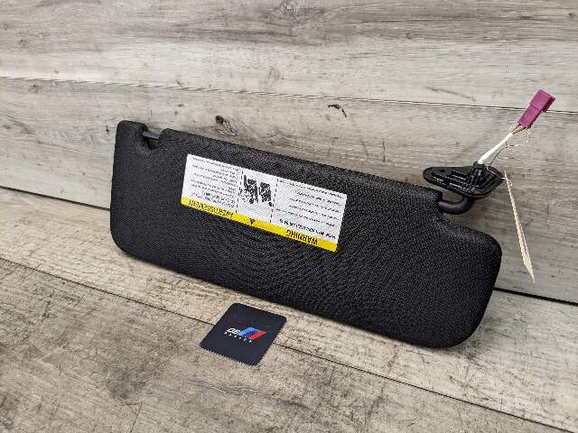 16-19 OEM BMW G12 740 750 Interior Sun Visor Left Driver Anthracite Black