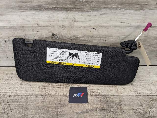 16-19 OEM BMW G12 740 750 Interior Sun Visor Left Driver Anthracite Black