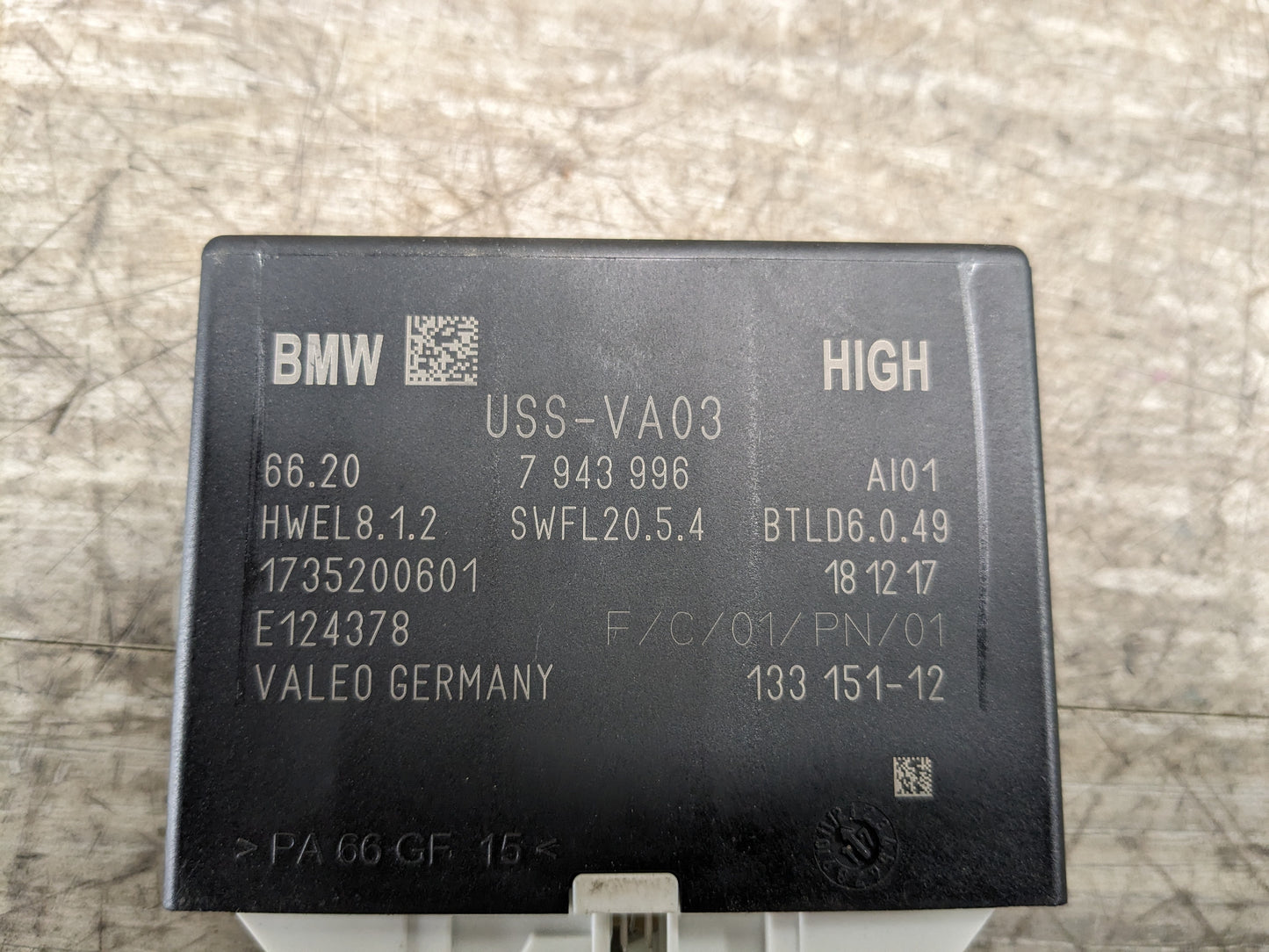 17-20 OEM BMW G11 G12 G30 F90 M5 X3 X4 Parking Assistant Control Module