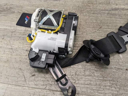 16-21 OEM BMW G11 G12 740 750 Front Right Passenger Seat Belt Retractor Black