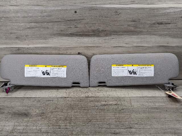 11-14 OEM BMW F25 X3 Left Right Driver Passenger Sun Visor Pair Black SET*