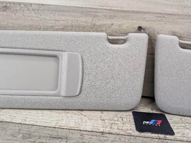 11-14 OEM BMW F25 X3 Left Right Driver Passenger Sun Visor Pair Black SET*