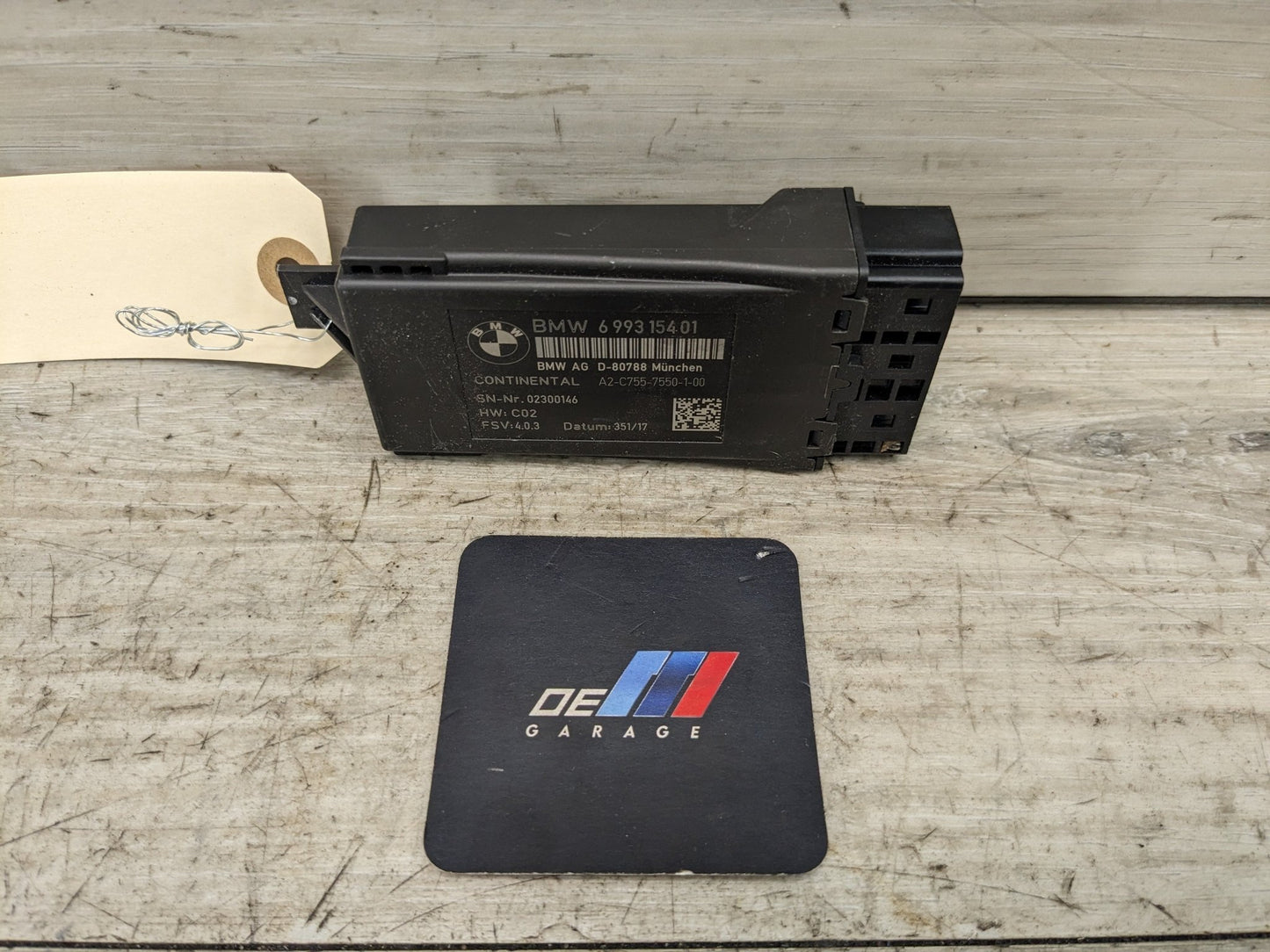 16-21 OEM BMW G11 G12 REAR Left Right Seat Heated Control Module