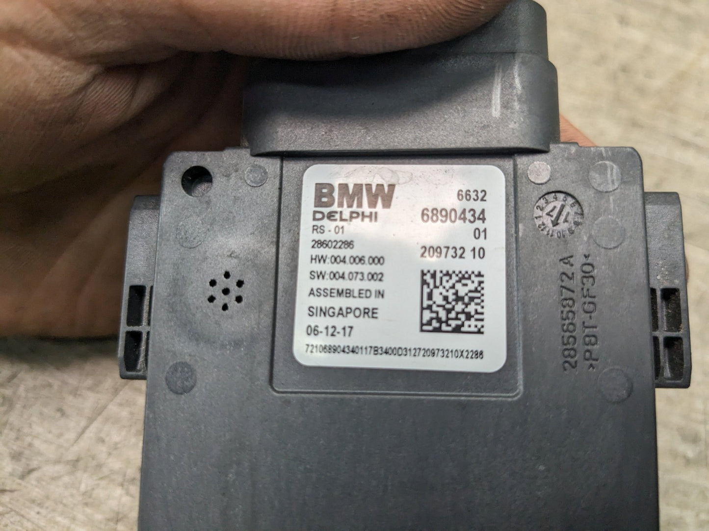 16-20 OEM BMW F90 G11 G12 G30 G32 M5 Lane Change Warning Sensor Radar