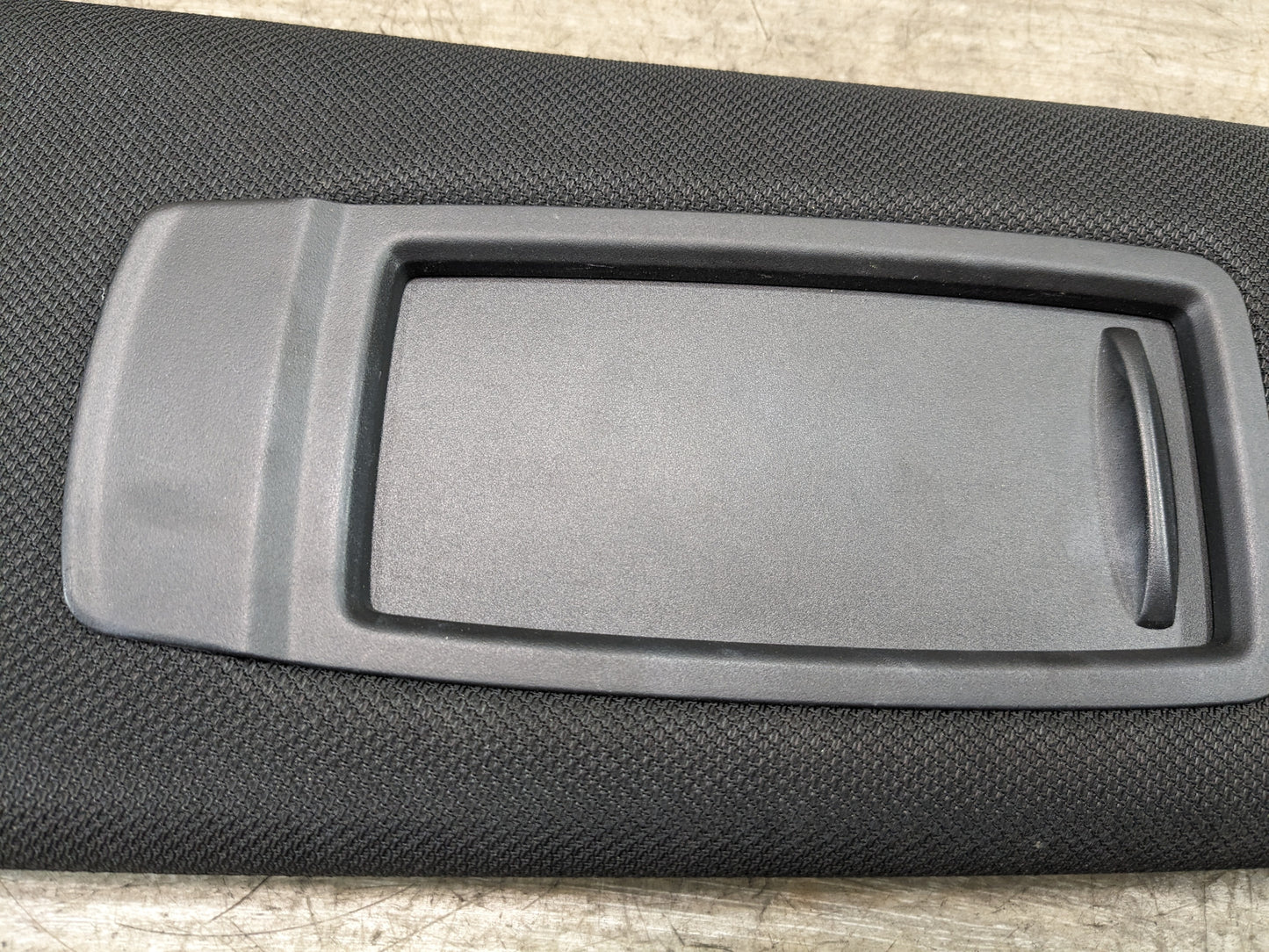 16-19 OEM BMW G12 740 750 Right Passenger Interior Sun Visor Anthracite Black