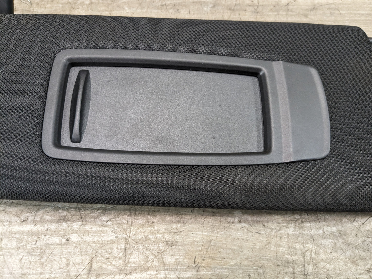 16-20 OEM BMW G12 740 750 Left Driver Side Sun Visor Alcantara Black