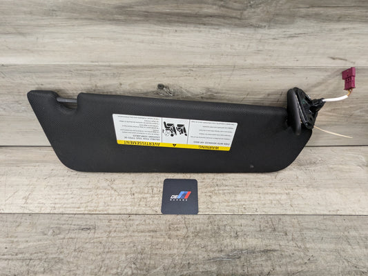 16-20 OEM BMW G12 740 750 Left Driver Side Sun Visor Alcantara Black