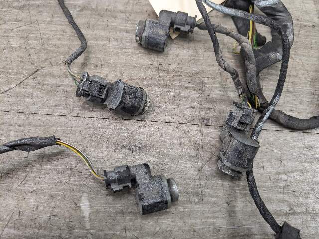 OEM BMW F06 F12 F13 Front Parking Distance Sonic Sensors PDC Harness Silver A29*