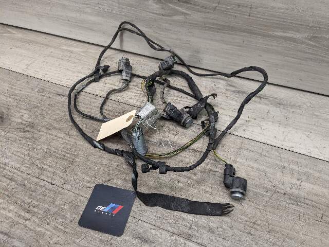 OEM BMW F06 F12 F13 Front Parking Distance Sonic Sensors PDC Harness Silver A29*