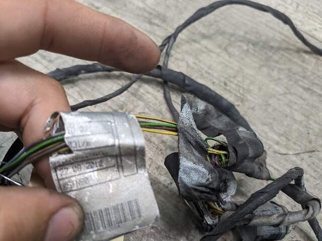 OEM BMW F06 F12 F13 Front Parking Distance Sonic Sensors PDC Harness Silver A29*