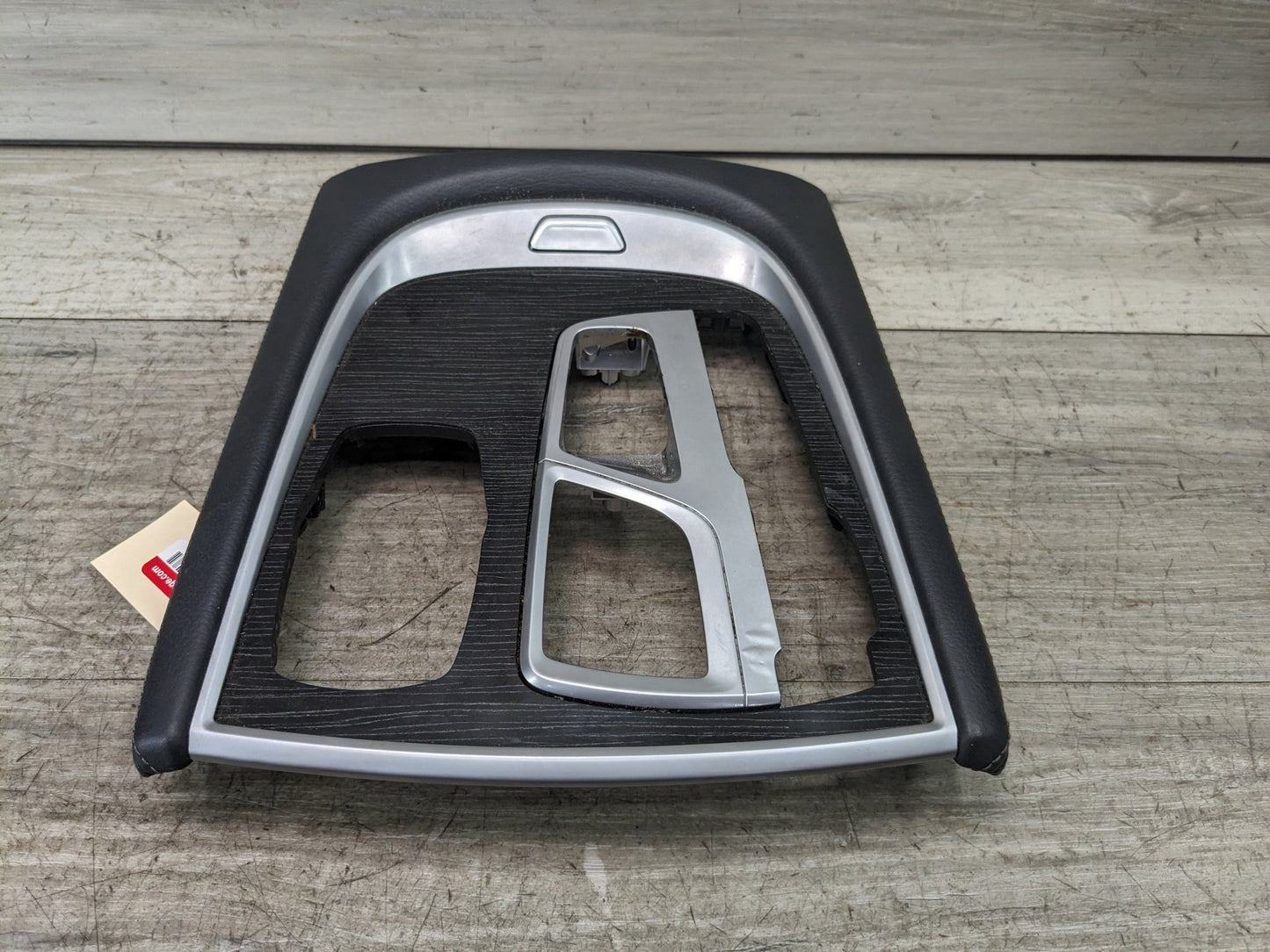 16-21 OEM BMW G11 G12 Center Console Shifter Bezel Trim Panel Cover LEATHER*