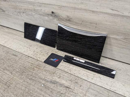 16-19 OEM BMW G11 G12 740 750 Center Console Cup Holder Trim Cover Panel*