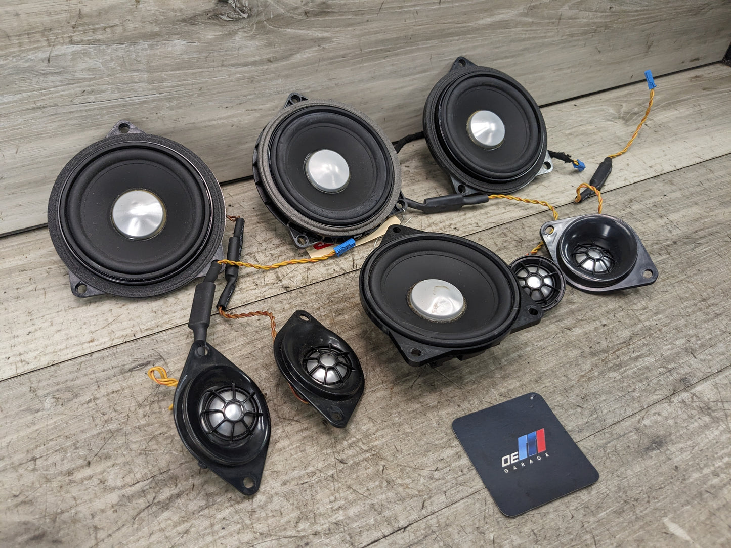 OEM BMW F06 F12 F13 M5 M6 Audio Sound HK Loudspeakers Tweeters SET of 8