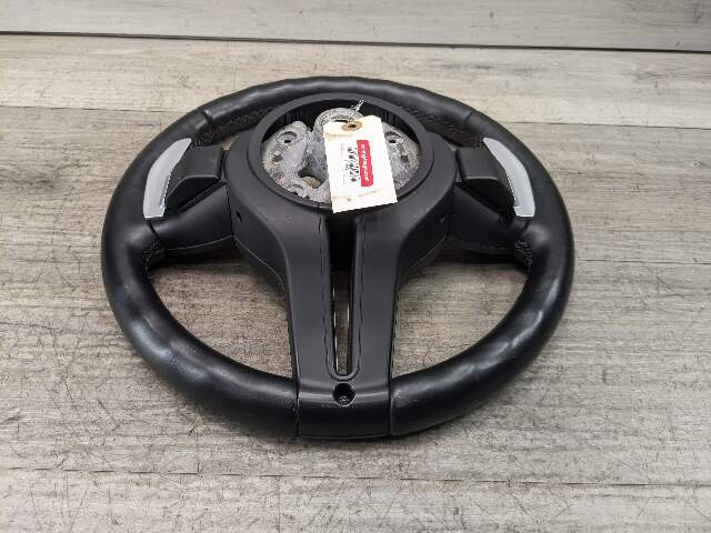 OEM BMW F80 F82 F83 F87 M2 M3 M4 Steering Wheel M SPORT Black Leather w/Shifters