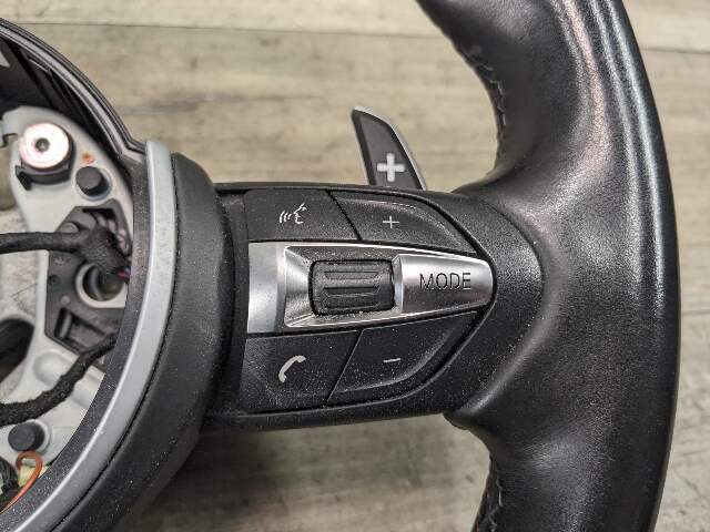 OEM BMW F80 F82 F83 F87 M2 M3 M4 Steering Wheel M SPORT Black Leather w/Shifters