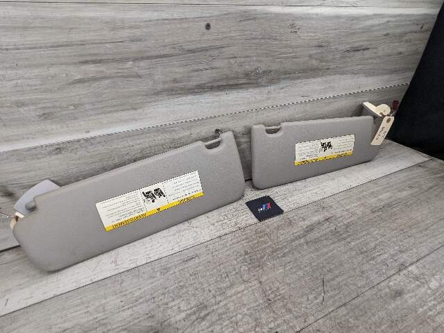 11-16 OEM BMW F10 Left Right Driver Passenger Side Sun Visor Gray SET