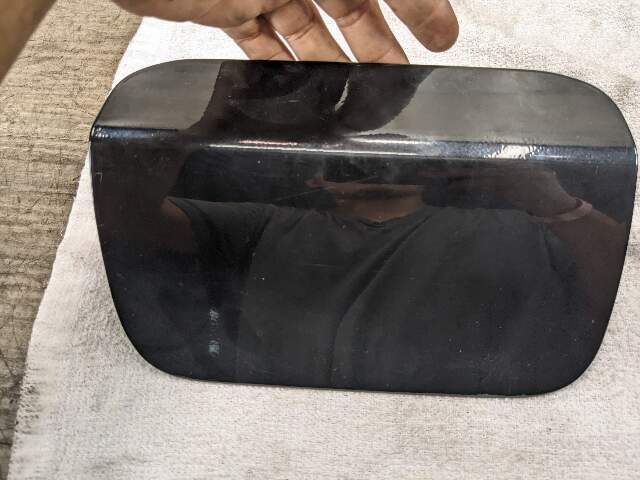 11-16 OEM BMW F10 528 535 550 M5 Sedan Rear Fuel Gas Tank Flap Lid Cover Black