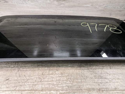 14-18 OEM BMW F15 F85 X5 M Rear Sunroof Window Glass Panel Panoramic Roof Top