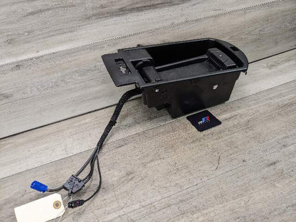 11-17 OEM BMW F25 X3 Front Center Console Armrest Storage Compartment Box