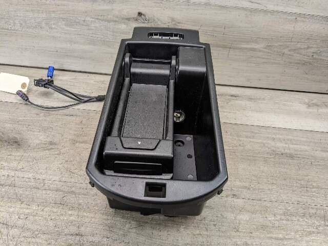 11-17 OEM BMW F25 X3 Front Center Console Armrest Storage Compartment Box