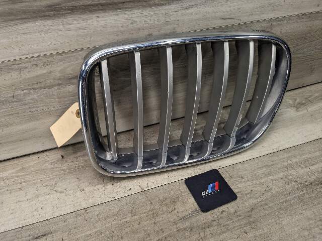 OEM BMW F25 X3 Front Left Driver Side Grille Grille Silver & Chrome*