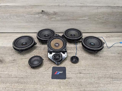 11-17 OEM BMW F25 F26 X3 X4 Stereo Audio Mid Range Speakers Hi-Fi SET