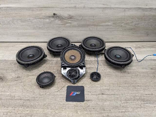 11-17 OEM BMW F25 F26 X3 X4 Stereo Audio Mid Range Speakers Hi-Fi SET