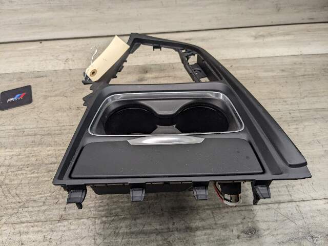 12-18 OEM BMW F30 F32 F33 Center Console Cup Holder Trim Cover Bezel