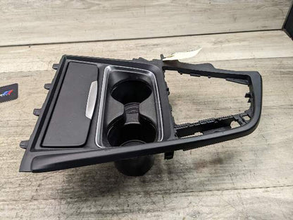 12-18 OEM BMW F30 F32 F33 Center Console Cup Holder Trim Cover Bezel